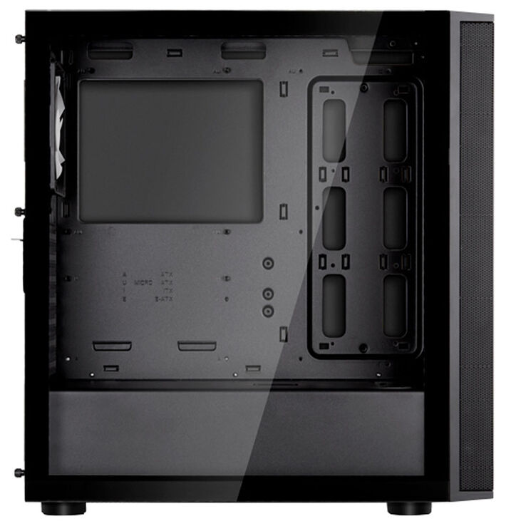 SilverStone Fara R1 PRO V2 Midi-Tower, Tempered Glass - schwarz image number 3