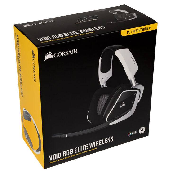 Corsair VOID RGB ELITE Wireless Gaming Headset - weiß image number 9