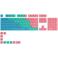 Glorious GPBT Keycaps - 114 PBT Caps, ANSI, US Layout, Pastel