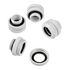 Corsair Hydro X Series XF Hardline Anschluss gerade G1/4 Zoll auf 12mm AD Hardtube - 4er Pack, weiß image number null