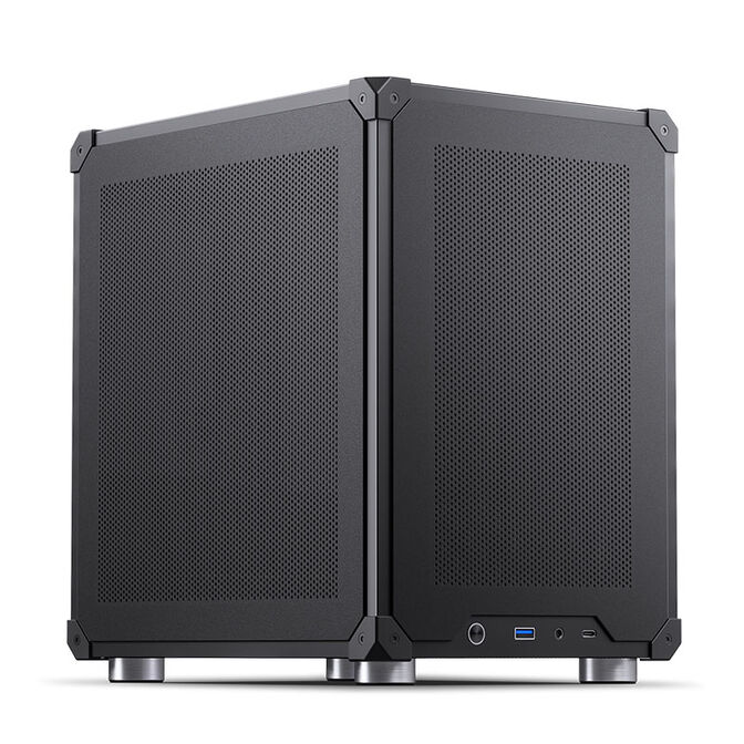 Jonsbo C6 PC-Geh&auml;use, Mini-Tower, Micro-ATX - schwarz image number 1