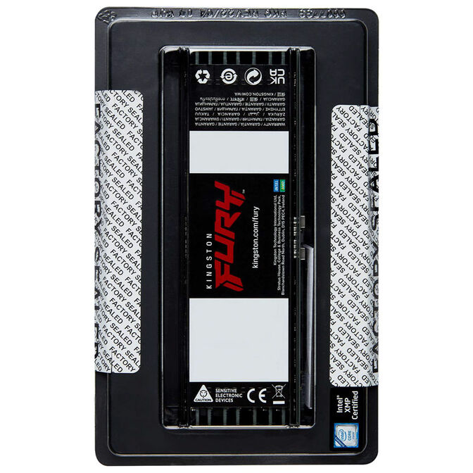 Kingston Fury Renegade Pro DDR5-5600 RAM, CL36, XMP, ECC reg. - 256 GB Octo-Kit, schwarz image number 2