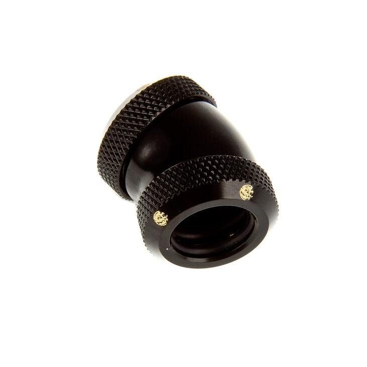 Bitspower Multi-Link Adapter 30 Grad 12mm AD auf 12mm AD Hardtube - schwarz matt image number 1