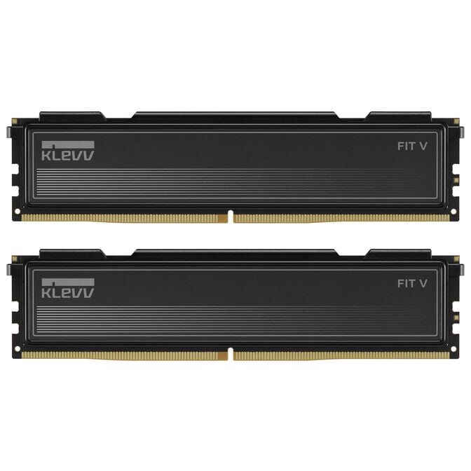 KLEVV FIT V DDR5-6000 RAM, CL28, XMP 3.0 & EXPO - 32 GB Dual-Kit, schwarz image number 0