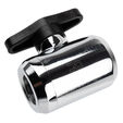 Alphacool Eiszapfen 2-way ball valve G1/4 - chrome image number null