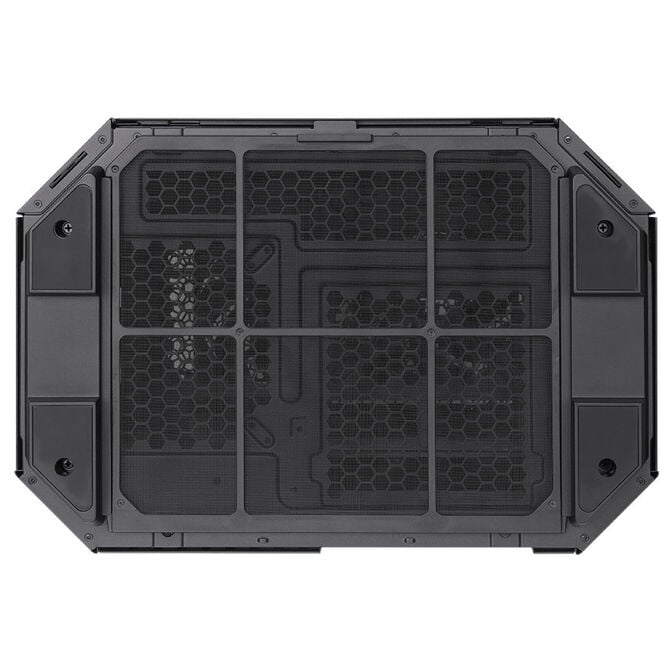 Thermaltake The Tower 600 PC Case, Mid Tower, ATX, Tempered Glass &ndash; includes 2x 140mm Fans, Black image number 21