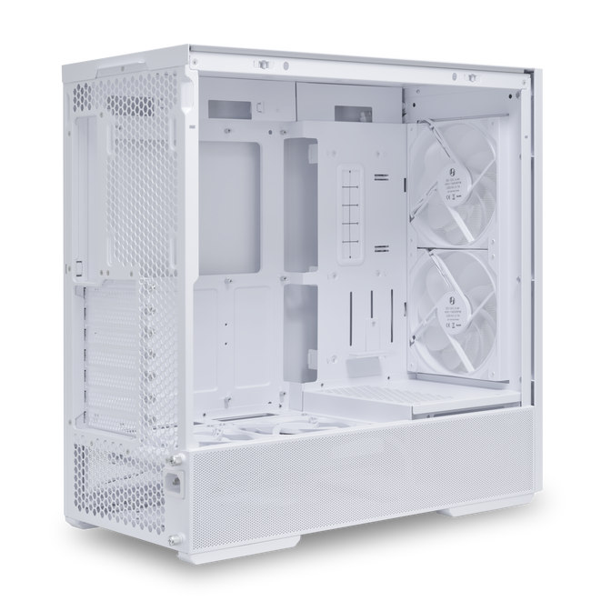 Lian Li LANCOOL 207 PC Geh&auml;use, Midi-Tower, ATX, Tempered Glass - wei&szlig; image number 4