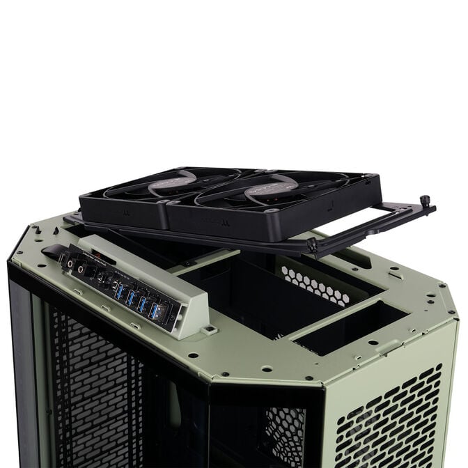 Thermaltake The Tower 600 PC-Geh&auml;use, Midi-Tower, ATX, Tempered Glass - Matcha Green image number 24