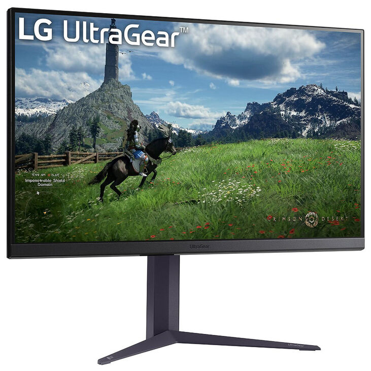 LG Ultragear 32GS85Q-B, 32-inch Gaming Monitor, 180Hz, IPS, G-SYNC Compatible image number 2