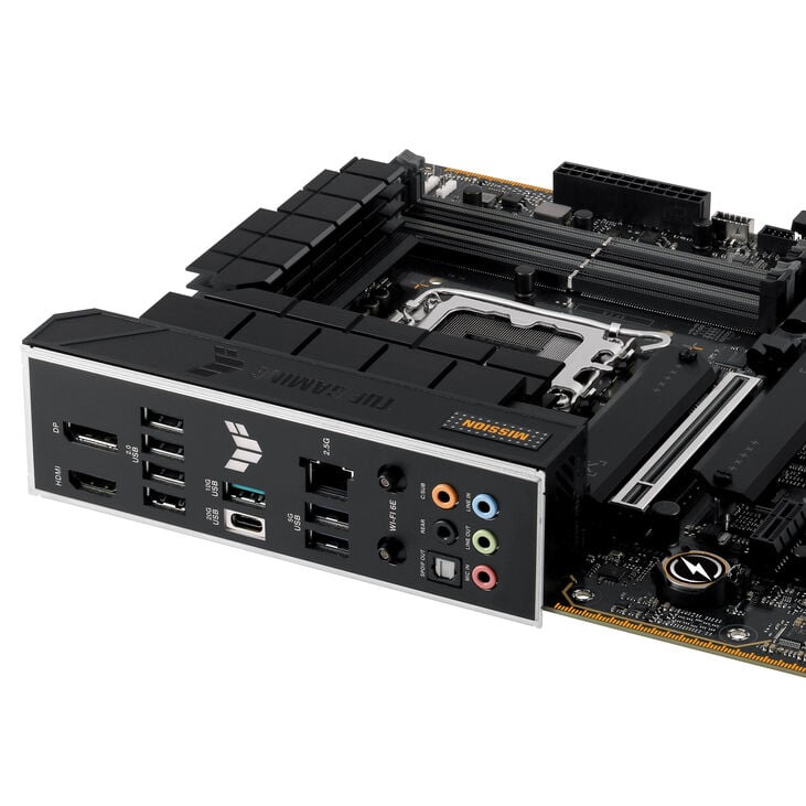 ASUS TUF Gaming B760M-Plus WIFI II, Intel B760 Mainboard, Sockel 1700, DDR5 image number 3