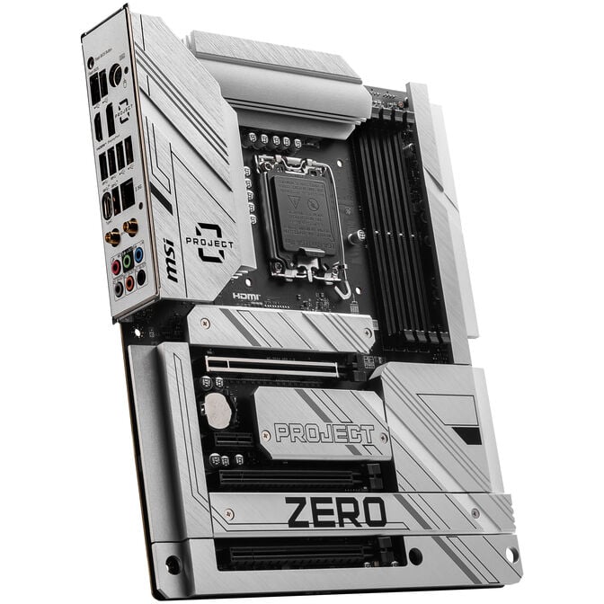 MSI Z790 Project Zero, Socket LGA 1700, Intel Z790, ATX - DDR5, Back-Connect-Design image number 1