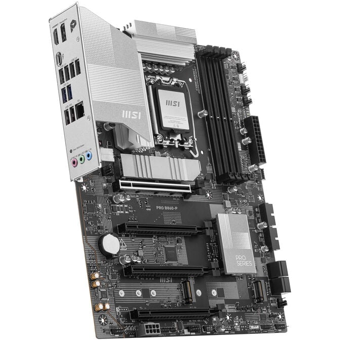 MSI PRO B860-P Motherboard, socket LGA 1851, Intel B860, ATX, DDR5 image number 1