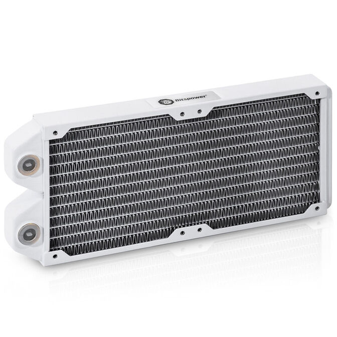 Bitspower Tarasque II Radiator 240mm - wei&szlig; image number 0