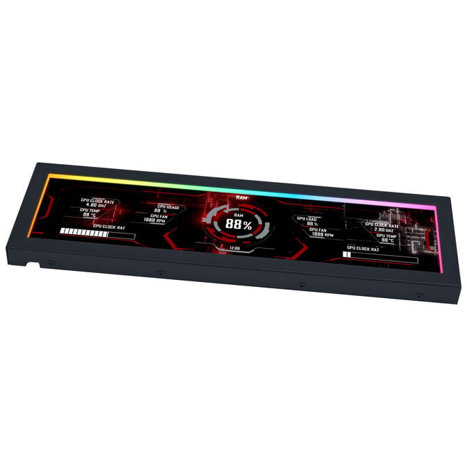 Lian Li 8.8" Universal Screen - schwarz image number 2