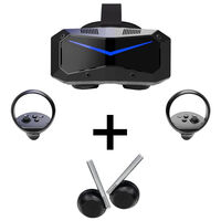 Pimax Crystal Super VR-Headset, 57 PPD + DMAS-Kopfh&ouml;rer Bundle - schwarz
