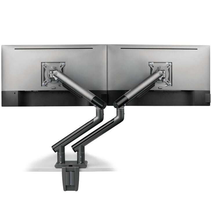 Alterzone Arm Duo Aluminium Monitorhalterung - dunkelgrau image number 1
