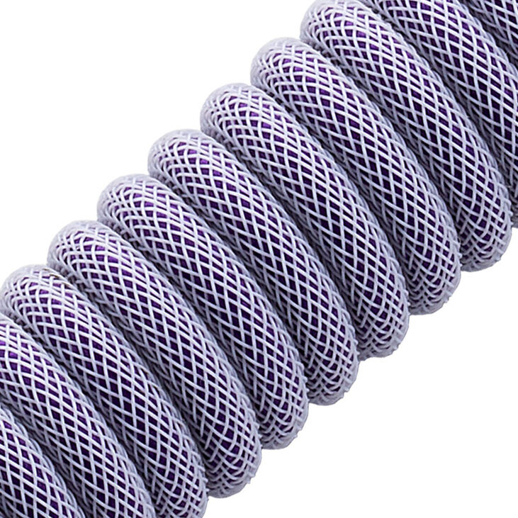 CableMod PRO Coiled Keyboard Cable USB-C zu USB Typ A, Rum Raisin - 150cm image number 1