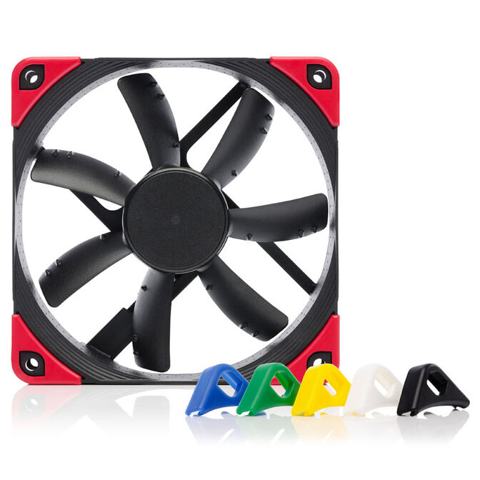 Noctua NF-S12A PWM chromax.black.swap Fan - 120mm image number 1