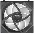 Lian Li UNI FAN SL-INF FLEX Wireless Fan, ARGB - 120mm, black, 3-pack with controller image number null