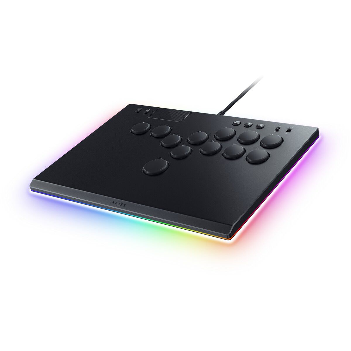 Amazon.co.jp: 【PlayStation公式ライセンス商品】 Razer レイザー Kitsune PS5 & PC 用 薄型 レバーレス  アーケードコントローラー 高精度&応答性の高いリニア薄型オプティカルスイッチ スリムデザイン ケーブル固定具 トーナメントロックスイッチ  取り外し可能なアルミ 