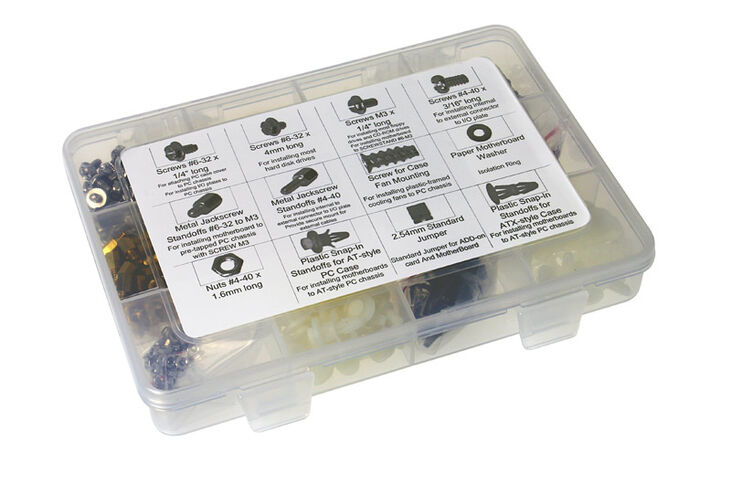 InLine PC screw set, 550 pieces image number 1
