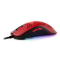 Arozzi Favo Ultra Light Gaming Mouse - black/red