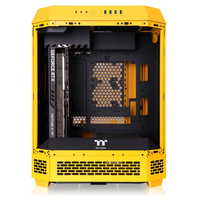 Thermaltake The Tower 600 PC-Geh&auml;use, Midi-Tower, ATX, Tempered Glass - Bumblebee image number 13