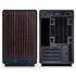 Lian Li DAN Cases A3-mATX Wood Edition PC-Gehäuse, Micro-ATX - Walnuss, schwarz image number null