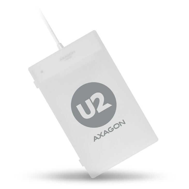 AXAGON ADSA-1S SLIMPort Adapter, USB 2.0, 2,5" SSD/HDD, SATA - mit Case image number 4