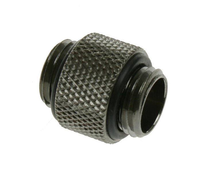 Bitspower Adapter gerade G1/4 Zoll AG auf G1/4 Zoll AG - lang, schwarz glänzend image number 0