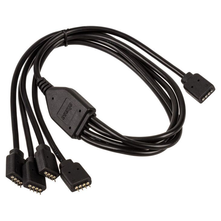 Akasa RGB 4-fach Splitterkabel - 50 cm image number 1