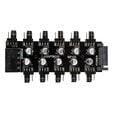 Lamptron SP105 10x PWM-L&uuml;fter-Hub image number null