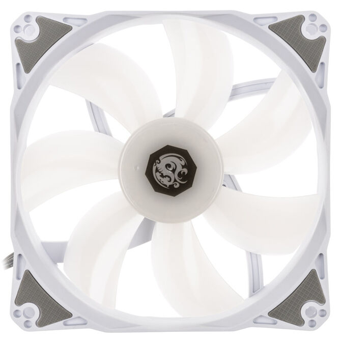 Bitspower Notos 120mm ARGB L&uuml;fter - wei&szlig; image number 2