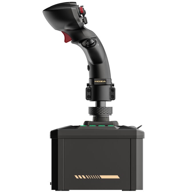 MOZA AB6 Flight Simulator Bundle, 6Nm Force Feedback, ARGB - schwarz image number 4