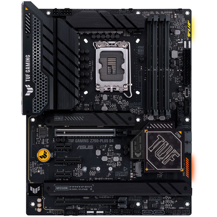 ASUS TUF Gaming Z790-Plus D4 Mainboard, Sockel 1700, Intel Z790, ATX, DDR4 image number 2