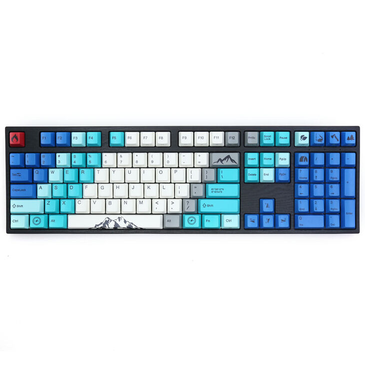 Varmilo VEA108 Summit R1 Gaming Tastatur, MX-Brown, weiße LED - US Layout image number 2