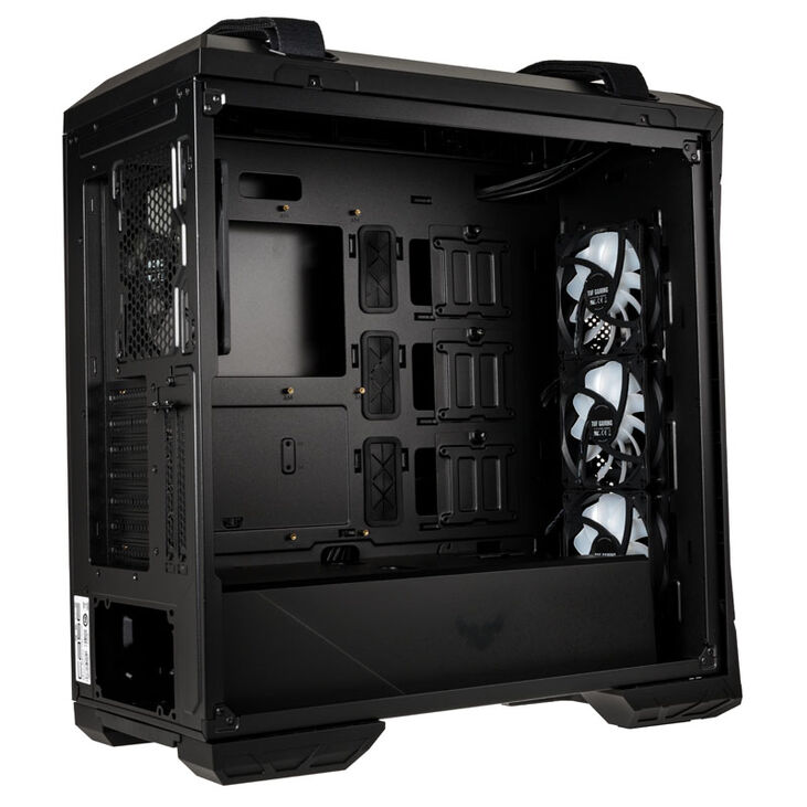 ASUS TUF GT501 Mid Tower, Tempered Glass - Black image number 6