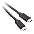 InLine USB 3.2 Gen.2 Cable, USB Type-C Male/Male, black - 0.5m image number null