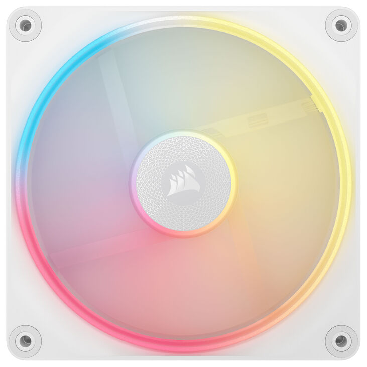 Corsair iCUE Link LX140-R RGB Lüfter, PWM - 140mm, weiß image number 5