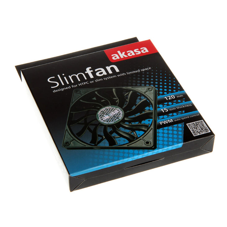 Akasa AK-FN078 Slimline PWM Fan - 120mm image number 3