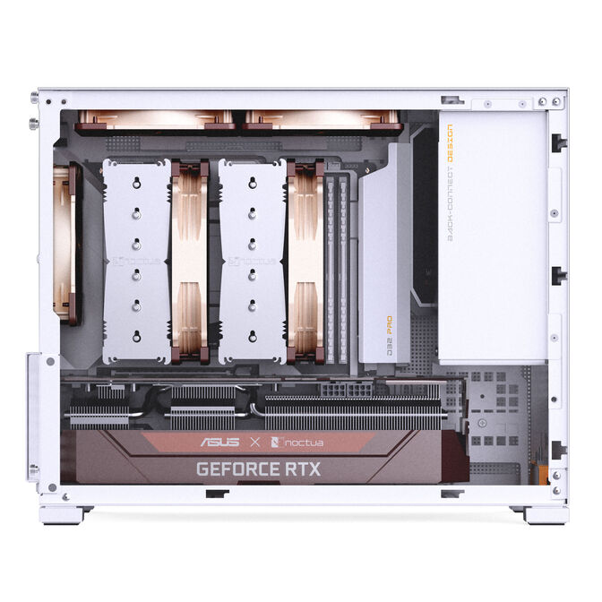 Jonsbo D32 PRO White PC-Geh&auml;use, Mini-Geh&auml;use, mATX, Tempered Glass - wei&szlig; image number 11