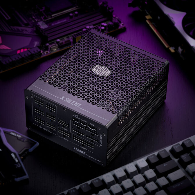 Cooler Master X Silent Edge 80 PLUS Platinum Netzteil, ATX 3.1, PCIe 5.1 - 850 Watt, image number 7