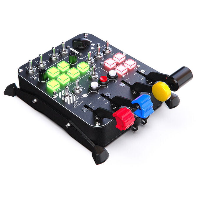VIRPIL Controls Universal Control Panel #3, RGB , 30 Steuerelemente - schwarz image number 2
