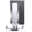 Jonsbo CB40 CPU-K&uuml;hler, PWM, ARGB - schwarz image number null