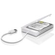 AXAGON ADSA-1S SLIMPort Adapter, USB 2.0, 2.5" SSD/HDD, SATA - with Case image number null