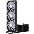 Lian Li O11 Vision Compact + TRYX PANORAMA SE ARGB Complete Water Cooling - black, 360mm image number null
