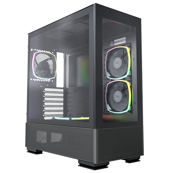 Montech SKY TWO, Mid Tower - Black image number 0