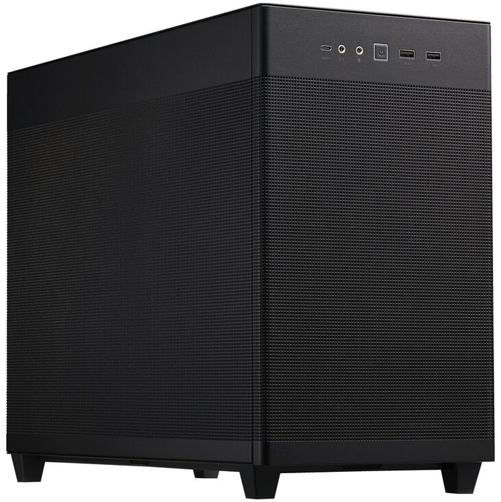 ASUS Prime AP201 Micro-ATX Gehäuse - schwarz image number 0