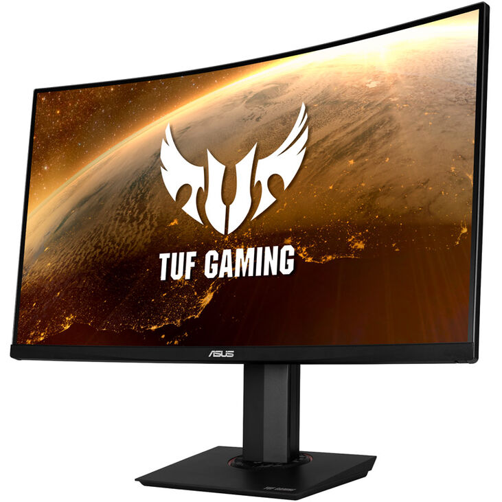 ASUS TUF Gaming VG32VQR, 31.5 inch Curved Gaming Monitor, 165 Hz, VA, FreeSync image number 3
