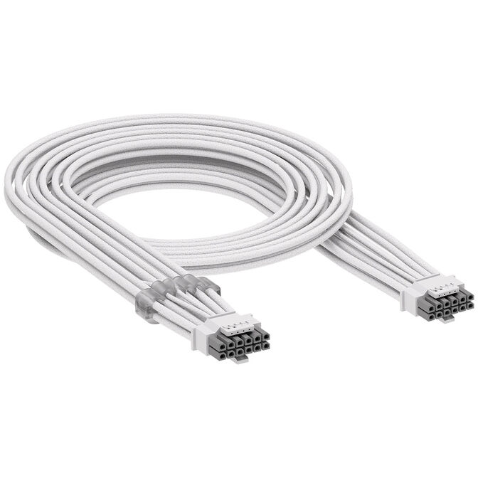Corsair RMe Series RM1000e 80 PLUS Gold Power Supply, modular, ATX 3.1, PCIe 5.1 - 1,000 Watts, white image number 9